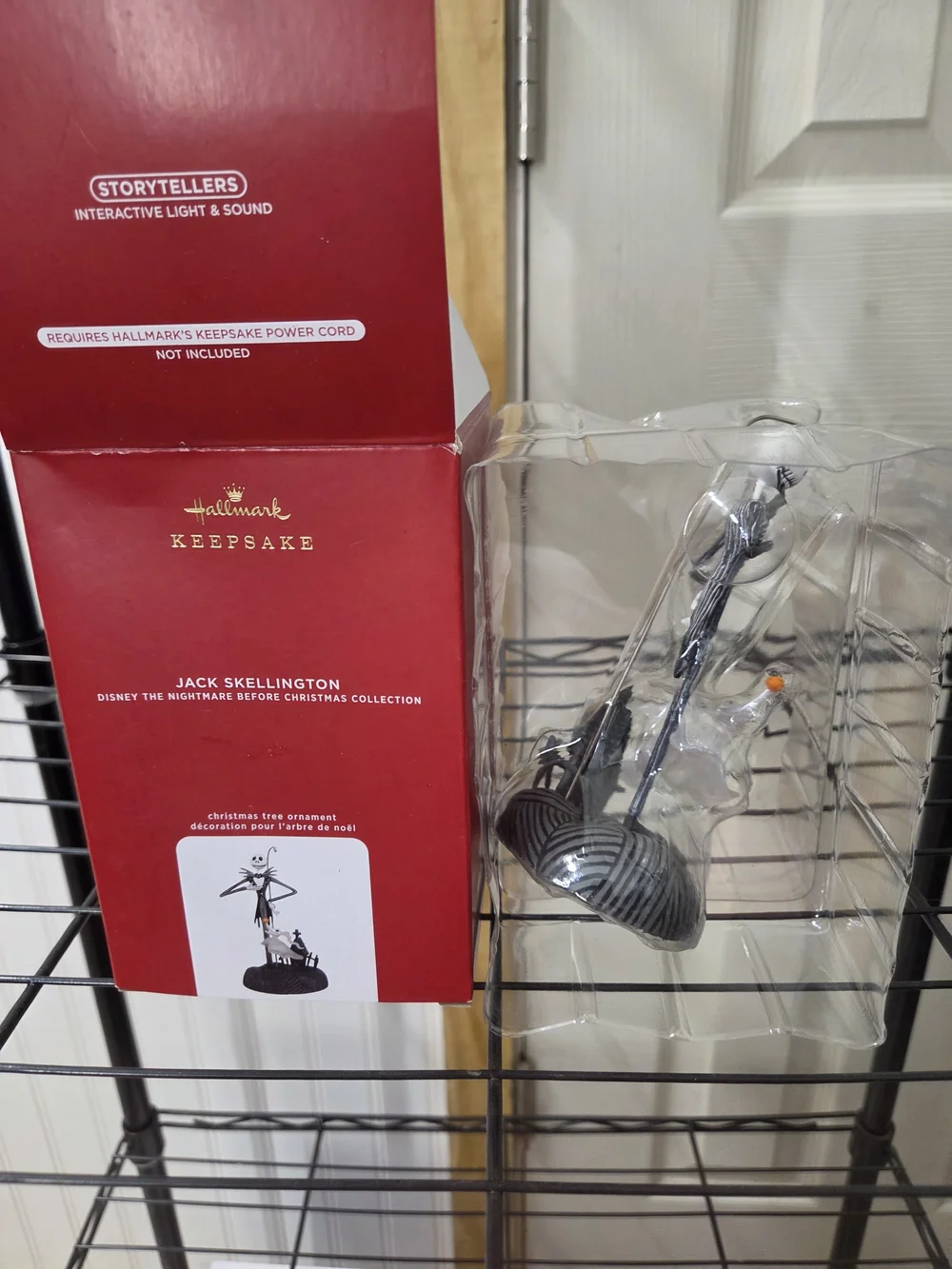 2020 Hallmark Keepsake Jack Skellington Red Christmas Ornament
